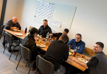 Ein neuer Brotzeitraum für unsere Mitarbeiter.